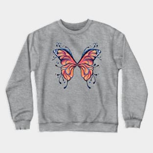 Chalk Monarch Butterfly Crewneck Sweatshirt